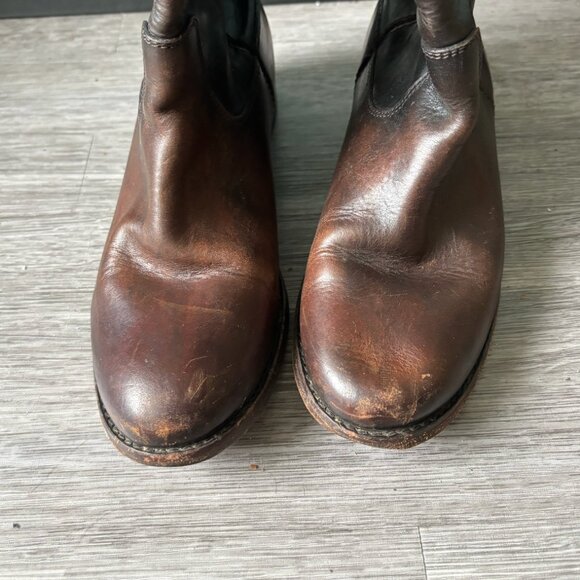 Frye Melissa Button Boot Tall - Brown Size 6 - Picture 4 of 7